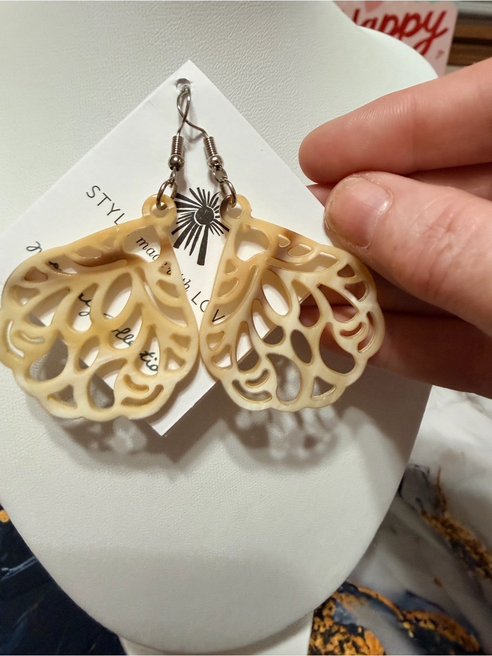 Noonday Collection earrings